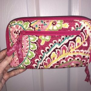 Vera Bradley Front Zip Wristlet